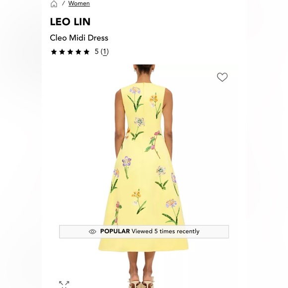 Leo Lin Cleo Midi Dress - Picture 2 of 4